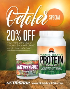 Nutrishop October special for supplements